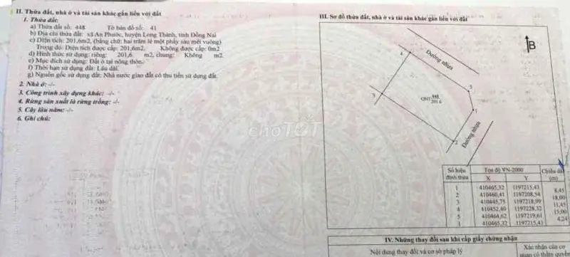 Bán Gấp Lô Góc 2 Mặt Tiền Kdc Thung Lũng Xanh, An Phước, Long Thành