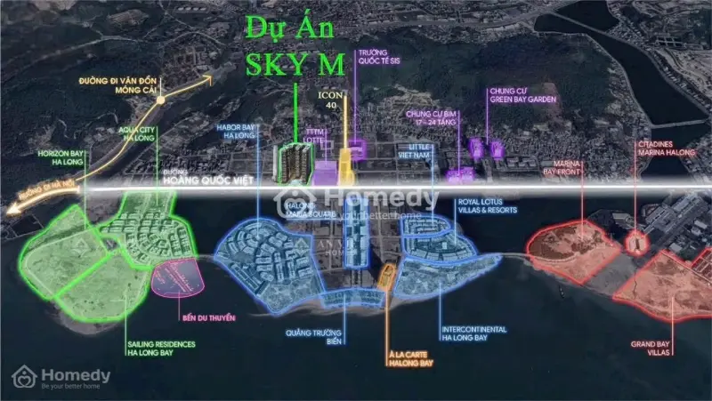 💥Hot Nhất Hạ Long - Dự Án Sky M (Bim Group) Quỹ Căn Studio Hướng Đông Nam View Trực Diện Biển