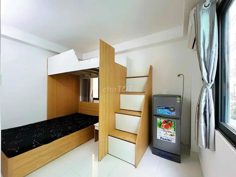 Cho Thuê Duplex Cửa Sổ_22M2_Full Nội Thất_Ngay Công Viên Lê Thị Riêng