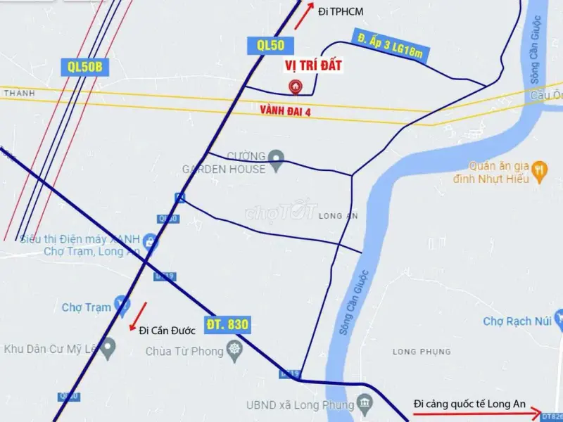 Chính Chủ Gửi Bán Lô Đất Góc 2 Mặt Tiền Đường Ấp 3 , Giá Rẻ. Shr