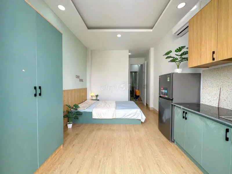 Căn Hộ Studio, Ban Công, Full Nội Thất