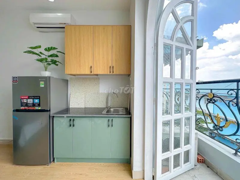 Căn Hộ Studio, Ban Công, Full Nội Thất