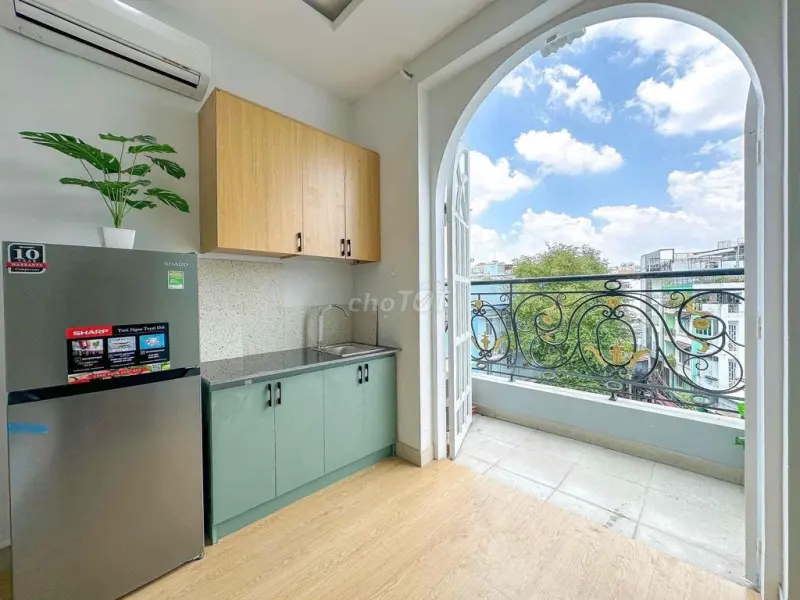 Căn Hộ Studio, Ban Công, Full Nội Thất