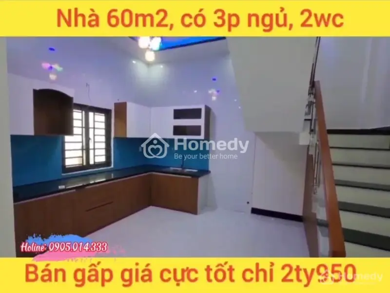 Bán Nhanh Nhà 2 Tầng, 3Pn, 2Wc Kiệt Ô Tô 64 Trần Đình Tri, Chỉ 2.95 Tỷ