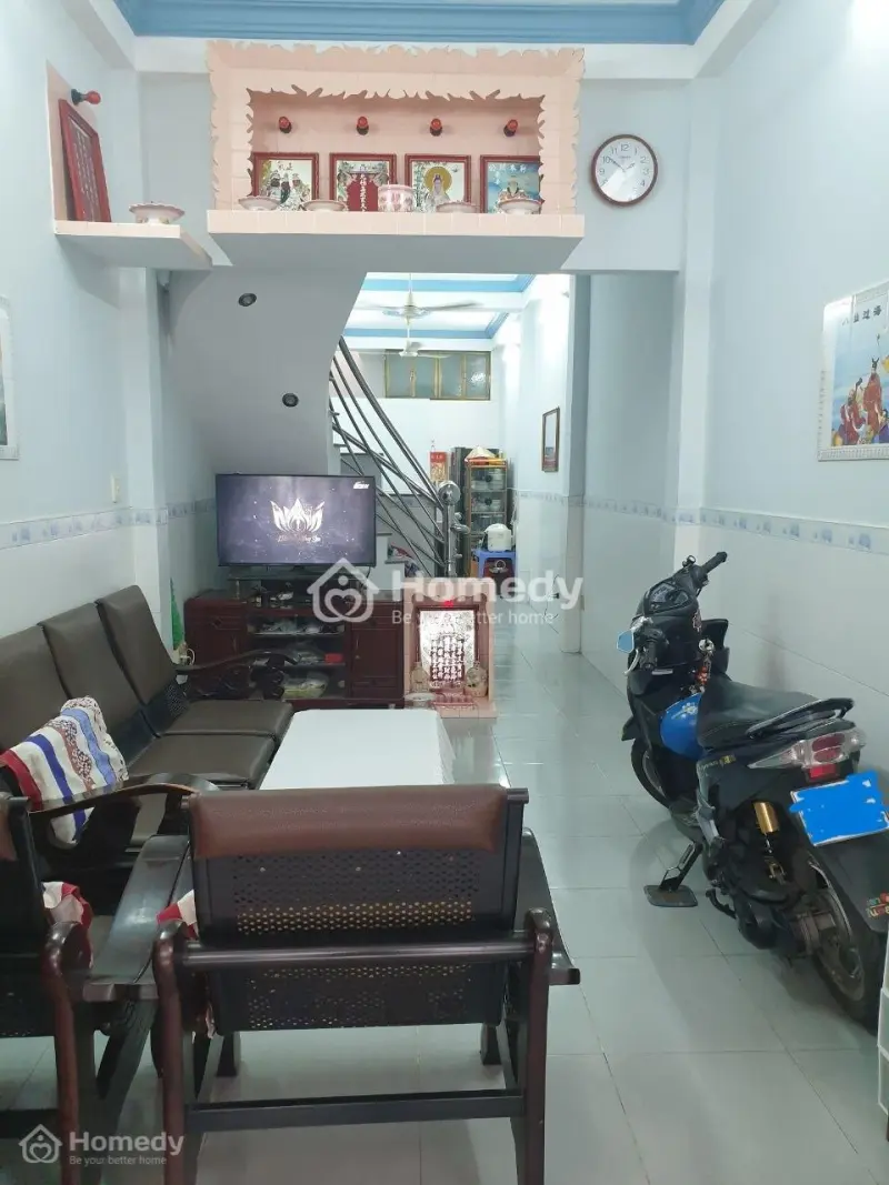 Chủ Bán Gấp Đi Định Cư. Nhà Mới, 2 Lầu, 4Pn, Đầy Đủ Nội Thất. Gần Siêu Thị, Trường Học, Bệnh Viện