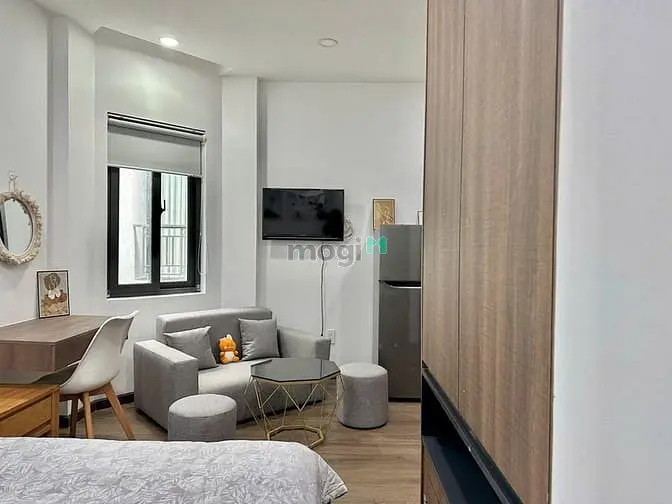 Cho Thuê Căn Hộ Studio Gần Vinhomes Bason,Full Nt Ngay Nguyễn Hữu Cảnh