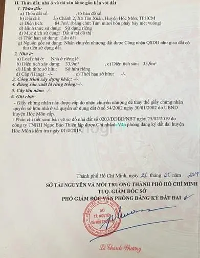 Bán Nhà Cấp 4 Đ.lê Thị Hà, Hóc Môn - Giá 1,56 Tỷ (Thượng Lượng)