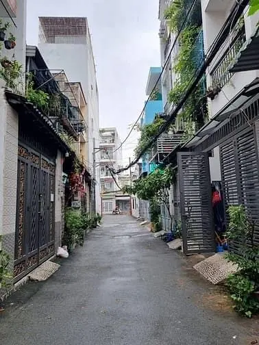Ngôp, Dt: 5,7X20 Hxh Lê Đức Thọ, P6, Gần Công Viên Gv, 3 Tầng, 4Pn-3Ty