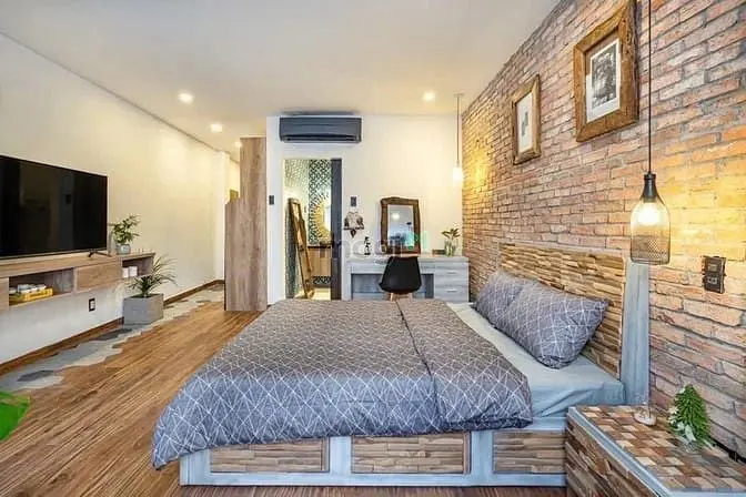 Cho Thuê Căn Hộ Ban Công Full Nội Thất Phong Cách Châu Âu