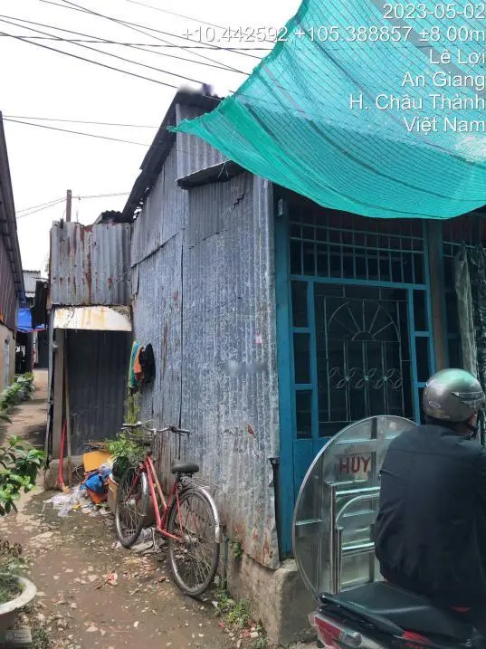 Bán Lô Đất Nền Mặt Tiền 3M, Hướng Đông - Nam Tại Huyện Châu Thành - An Giang, Thỏa Thuận