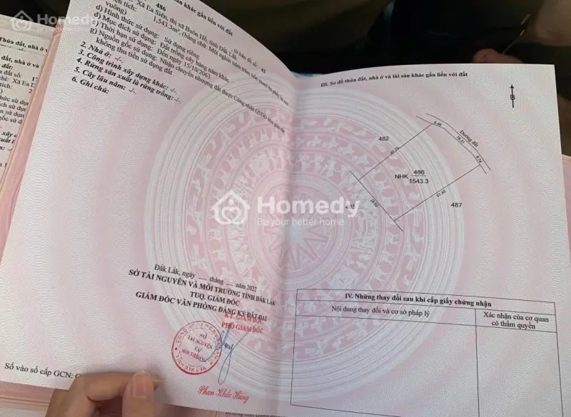 Đất Sào Cây Lâu Năm Bám Đường Sỏi Bê Tông - Có Quy Hoạch Phủ Hồng