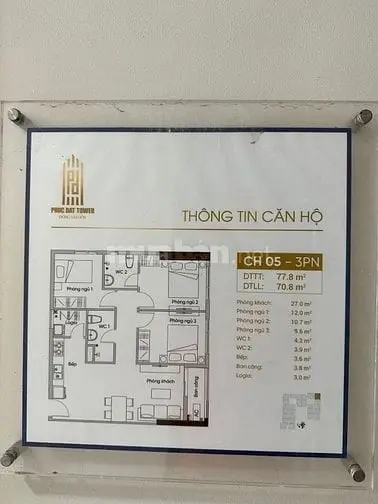Bán Gấp Chung Cư Căn Góc 3Pn, Mặt Tiền Đường, Gần Chợ, Giá Cực Tốt