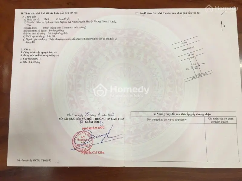 Bán Nền Thổ Cư Trung Tâm Phong Điền, Khu Tđc Nhơn Nghĩa - Giá Tốt!