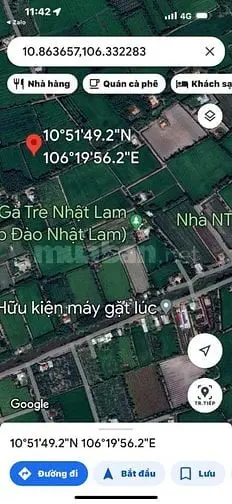 Bán Đất Thổ Cư 1001M2 Ấp An Hòa, Xã Bình Hòa Bắc, Đức Huệ, Long An