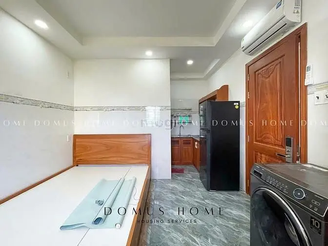 Studio Cửa Sổ, Máy Giặt R, Gần Lotte, Tdtu, Thoáng,Mát,Q1,4,8 Trong 5P