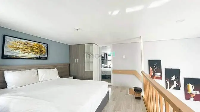 Cho Thuê Căn Hộ Gác Lửng Xinh Xắn Võ Văn Kiệt Full Nội Thất Chỉ 7Tr5