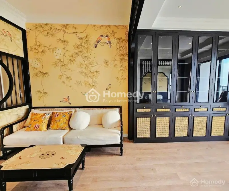2Pn Trống Sẵn Nội Thất Cực Đẹp Lầu Cao View Song Mát Mẻ – The Sun Avenue 2Pn
