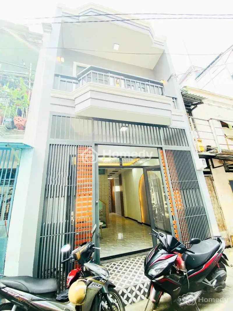 Lh Đông 07992181***Về Quê Bán Gấp Nhà 64M2,1 Trệt 2 Lầu, Shr, Lê Văn Quới, Giá 1 Tỷ 160Tr. Shr