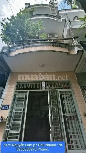 Nhà Phú Nhuận, Chính Chủ 29.9M2, 4Pn, 3 Lầu, 3Vs