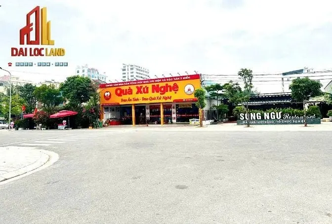 Lô Góc 531,2M2 _ Siêu Kinh Doanh_ Đất Biển Cửa Lò _ Đường Ngô Quảng