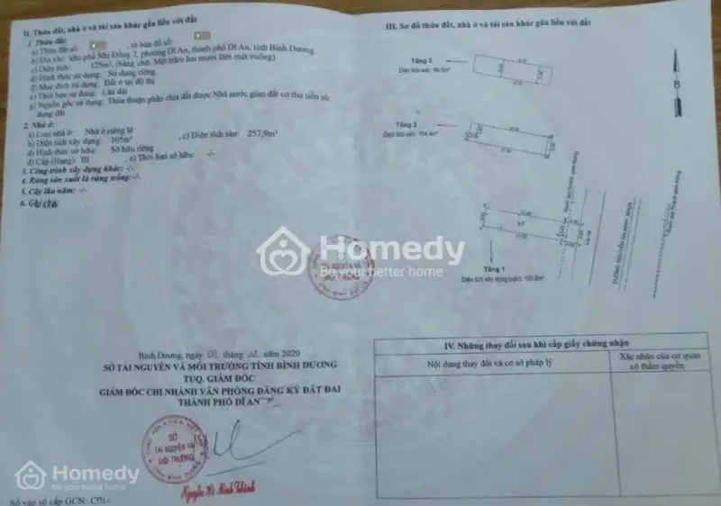 Bán Nhà 1 Trệt 2 Lầu Mt Đường Nguyễn An Ninh P.dĩ An Tp.dĩ An ( 250M2 ) Cho Thuê 80/Tháng