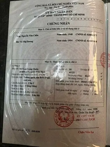 Siêu Phẩm Mtkd Lạc Long Quân Ngay Chợ Tân Bình Giá Rẻ 12.8 Tỷ