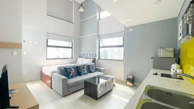 Cho Thuê Căn Hộ Gác Lửng Xinh Xắn Võ Văn Kiệt Full Nội Thất Chỉ 7Tr5