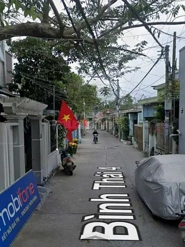 Gấp Gấp, Bán Nhà 3 Tầng 2 Mặt Tiền - Bình Thái 4, Cẩm Lệ - Giá 4,9X Tỷ