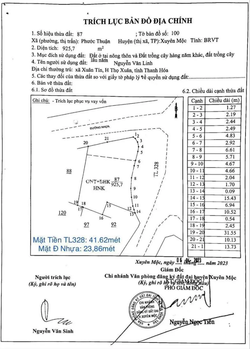 Lô Góc Vòng Xoay 2 Mặt Tiền - Giá Tốt: 55Tr./M2, Tổng 51 Tỷ.