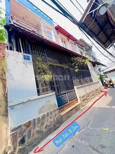 3,88 Tỷ Nhà Ngang Khủng 8,2 X 6M ( 1 Lầu 2Pn ) Có Sân Thượng Shr