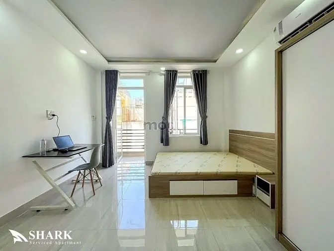 Căn Hộ Cho Thuê Full Nội Thất, Ban Công Lớn Ở Nơ Trang Long Bình Thạnh
