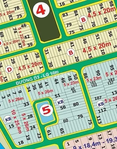 Bán Đất Mặt Tiền Đường D3 Phước Long B Quận 9 Cũ Giá 12,6 Tỷ