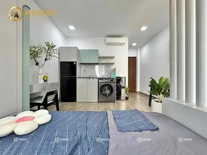 Phòng Ban Công Full Nội Thất Ở Đặng Thùy Trâm, Đh Văn Lang, Bình Thạnh