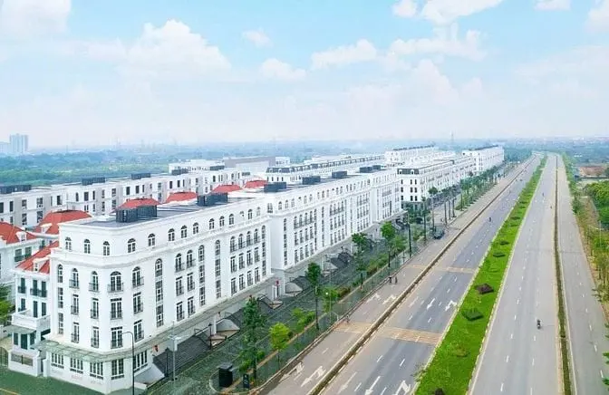 Bán Nhà Liền Kề Dự Án Avenue Garden Đường Tây Thăng Long 143M