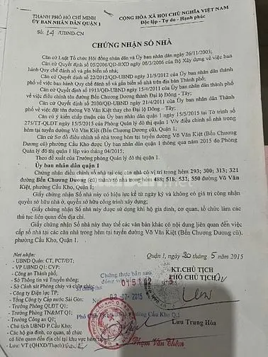 Bán Nhà Đường Võ Văn Kiệt, Quận 1, Giá Tốt, Vị Trí Trung Tâm