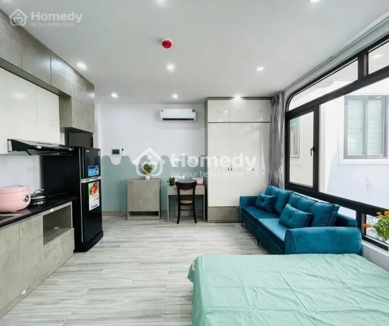 Studio “Xịn Xò” Full Đồ – Nhà Mới Tinh, View Nội Khu Siêu Yên Tĩnh Ngay Nguyễn Thị Định, Chỉ 6.8Tr