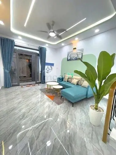 Bán Siêu Phẩm Nhà Mới Đẹp Hẻm 4M Gò Dầu-Tân Phú.dt 4X14- Đúc 1 Lầu-3Pn