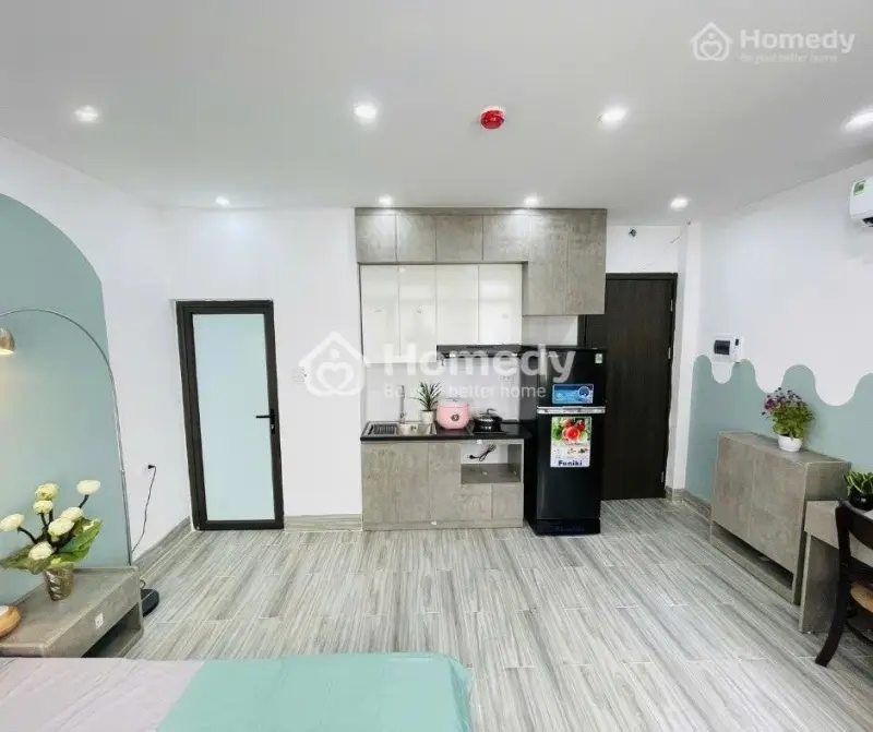 Studio “Xịn Xò” Full Đồ – Nhà Mới Tinh, View Nội Khu Siêu Yên Tĩnh Ngay Nguyễn Thị Định, Chỉ 6.8Tr