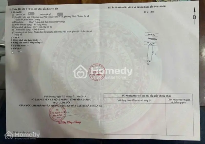 Bán Nhà Gần Ngã Tư Miếu Ông Cù , Phòng Ngủ Dưới, Bình Chuẩn , Thuận An