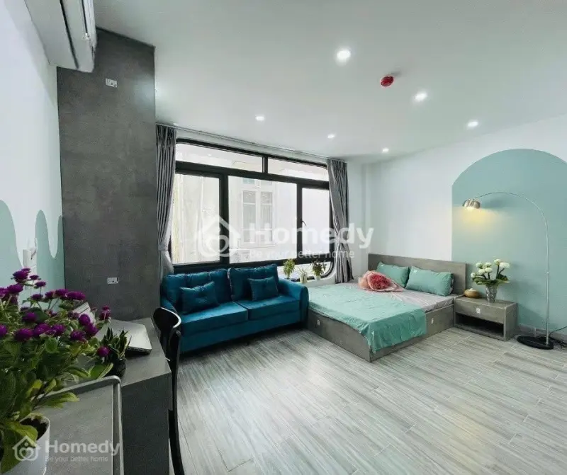 Studio “Xịn Xò” Full Đồ – Nhà Mới Tinh, View Nội Khu Siêu Yên Tĩnh Ngay Nguyễn Thị Định, Chỉ 6.8Tr
