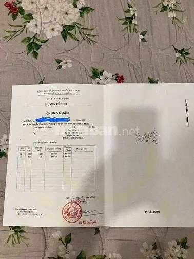 Bán Lô Đất Mặt Tiền Đường 86(Nhựa)Xã Tân Phú Trung,Củ Chi,Tphcm