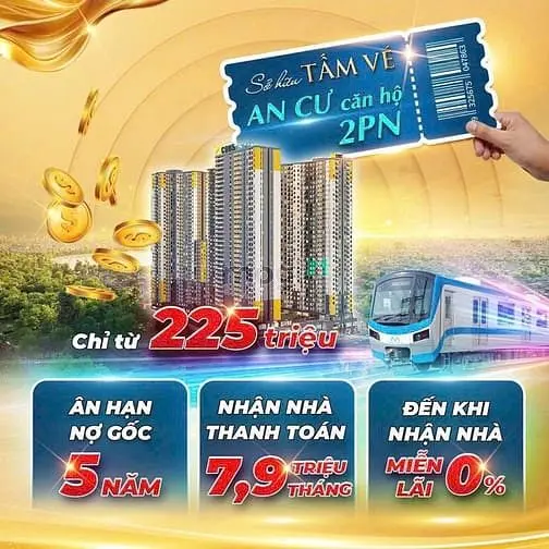 Bcons Solary Căn 2Pn - 2Wc Giá Chỉ 1 Tỷ 6.