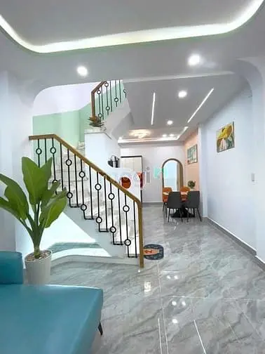 Bán Siêu Phẩm Nhà Mới Đẹp Hẻm 4M Gò Dầu-Tân Phú.dt 4X14- Đúc 1 Lầu-3Pn