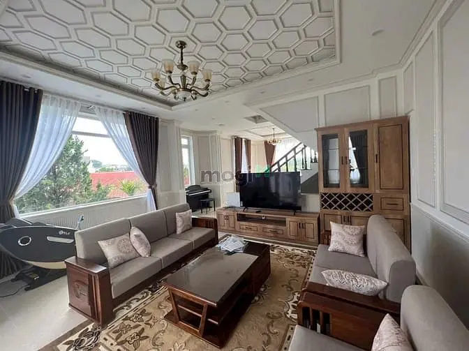 Bán Biệt Thự Song Lập A4 Khu Qh An Sơn, Đà Lạt - 5Pn, Có Gara, Full