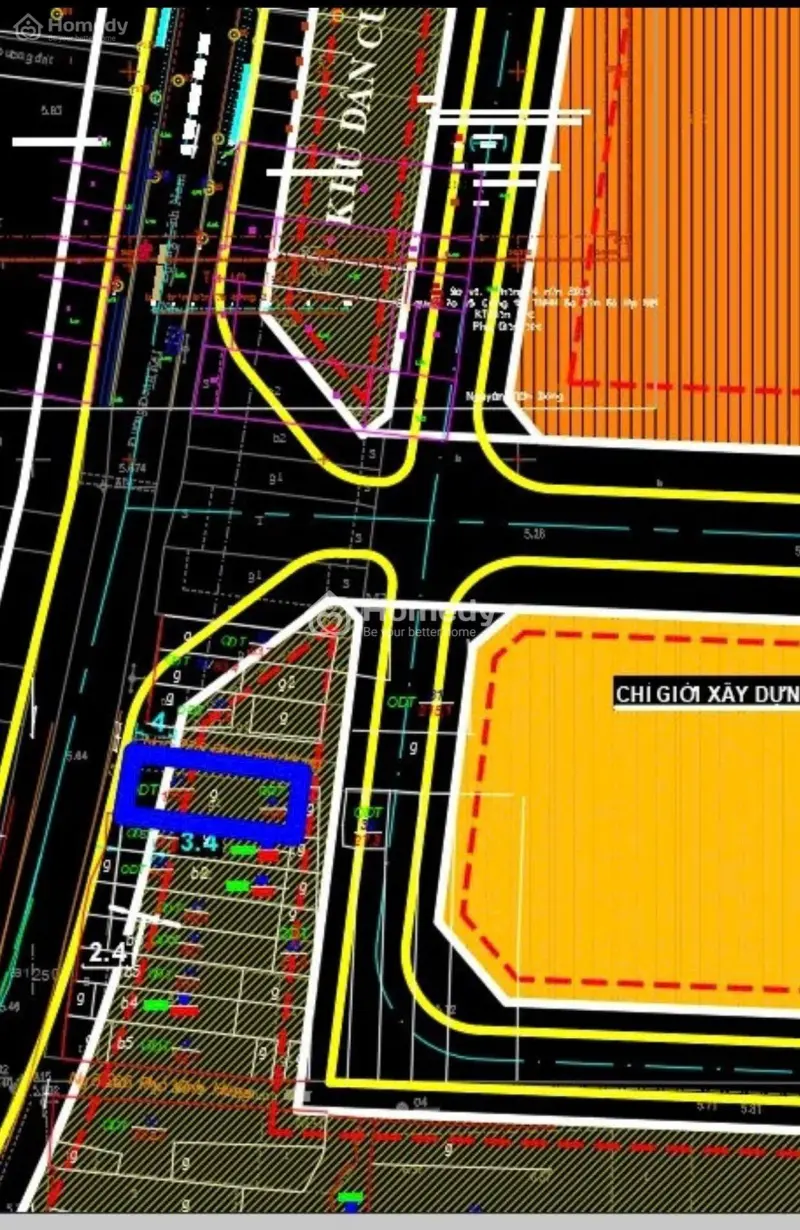 Bán Lô Đất Vàng Mặt Phố Vĩnh Hưng - Lô Góc View Vườn Hoa - Sổ Phân Lô - Gpxd 7 Tầng