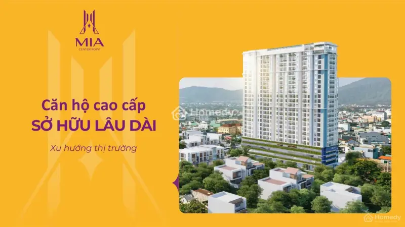 Chỉ 2 Suất Ngoại Giao Mia Center Point, Căn Hộ Trung Tâm Tốt Nhất Đà Nẵng