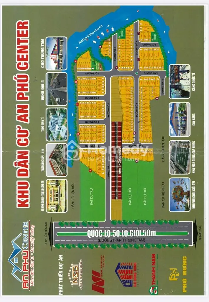Bán Đất Nền Dự Án Đẹp Xây Tự Do Tại An Phú Center, 1,15 Tỷ, 97,6 M2, Nhiều Ưu Điểm