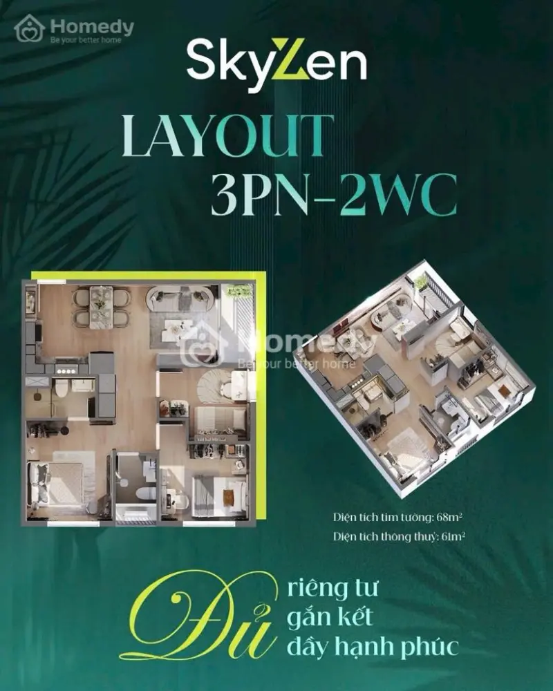 Chỉ Cần Trả Trước 350Tr Sở Hữu Căn Hộ Smart Home Phân Khu Cao Cấp Nhất Tại Picity Sky Park