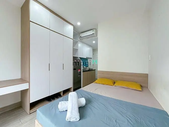 Studio Ban Công, Fnt, Gần Lotte, Tdtu, Rmit, Kdc Pmh, 5P Đi Q1,4,8