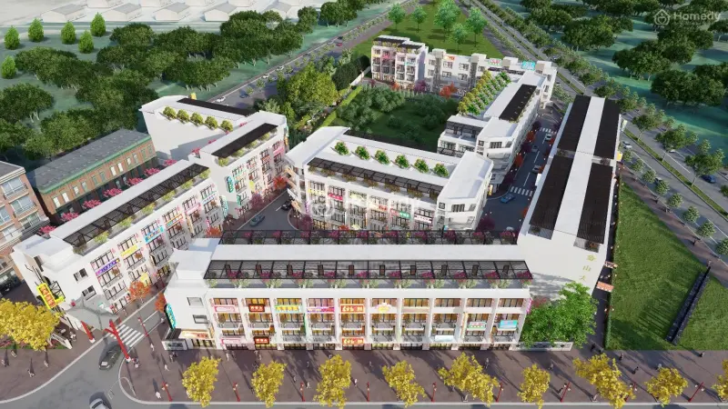 Chỉ Từ 3 Tỷ (Thanh Toán Sớm) - Sở Hữu Liền Kề Shophouse 4 Tầng - Sổ Đỏ Lâu Dài.